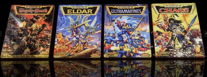 Podkładki pod kubek AAA Merchandise Warhammer 40 000: Second Edition Codex 4 szt. (5060914713200) - obraz 6