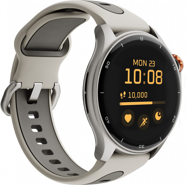 Smartwatch MyPhone Watch Adventure Warm Grey (SMA002925) - obraz 3