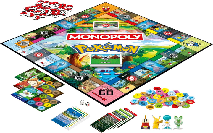 Gra planszowa Hasbro Monopoly Pokémon (edycja polska ) (5010996298652) - obraz 3