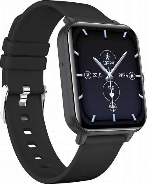 Смарт-годинник MyPhone Watch Classic 2 Black (SMA002888) - зображення 3