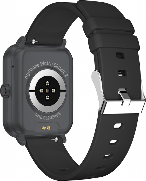 Смарт-годинник MyPhone Watch Classic 2 Black (SMA002888) - зображення 4