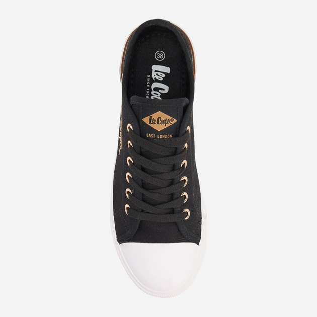 Жіночі кеди низькі Lee Cooper LCW-25-31-3427L 41 26 см Чорні (5904292164769) - зображення 5