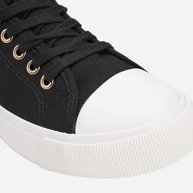 Trampki damskie materiałowe do kostki Lee Cooper LCW-25-31-3427L 39 25 cm Czarne - obraz 7