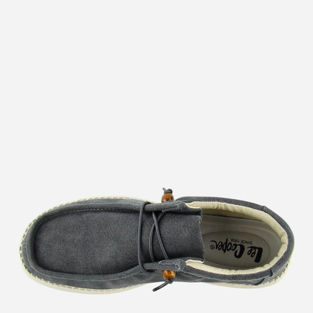 Mokasyny męskie Lee Cooper LCW-25-01-3231M 41 27.3 cm Szare - obraz 5