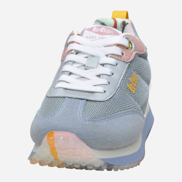 Sneakersy damskie Lee Cooper LCW-25-03-3377L 41 27.3 cm Błękitne - obraz 4