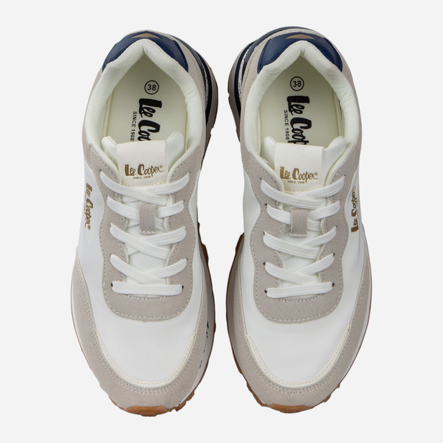 Sneakersy damskie Lee Cooper LCW-25-03-3365L 36 24 cm Białe - obraz 5