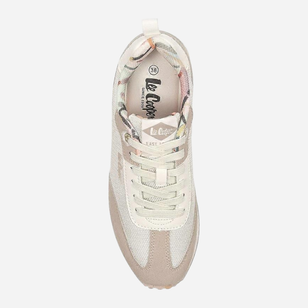Жіночі снікери Lee Cooper LCW-25-03-3376L 36 24 см Бежеві (5904292173440) - зображення 4