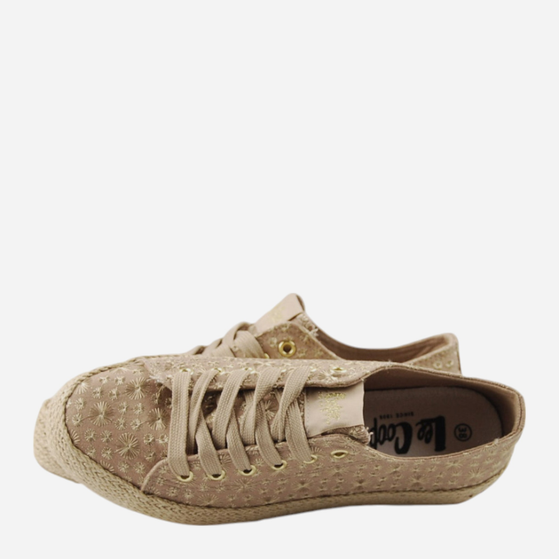 Жіночі кеди низькі Lee Cooper LCW-25-08-3646L 38 25 см Темно-бежеві (5904292187553) - зображення 4