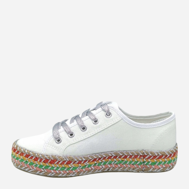 Жіночі кеди низькі Lee Cooper LCW-25-08-3650L 37 24.5 см Білі (5904292187782) - зображення 3