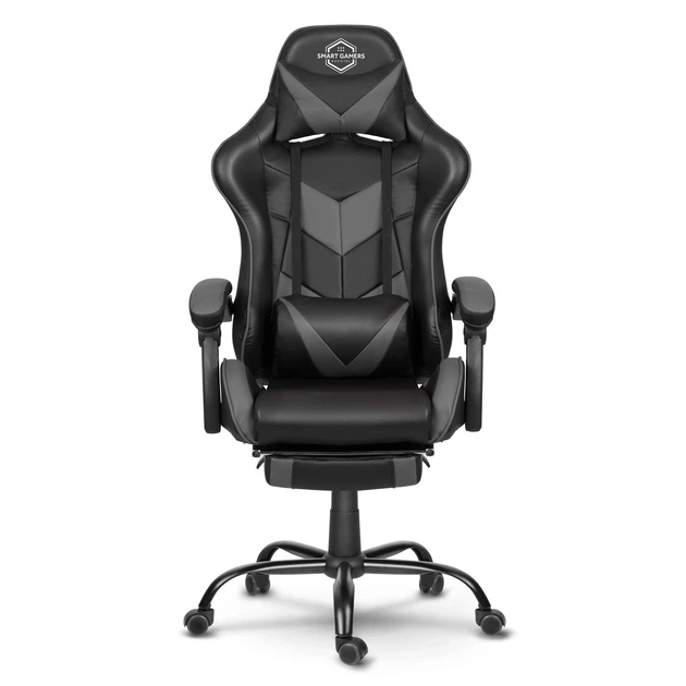 Fotel biurowy Sofotel 2460 Cerber Dla gracza i do pracy czarno - szary (5908220478768) - obraz 2