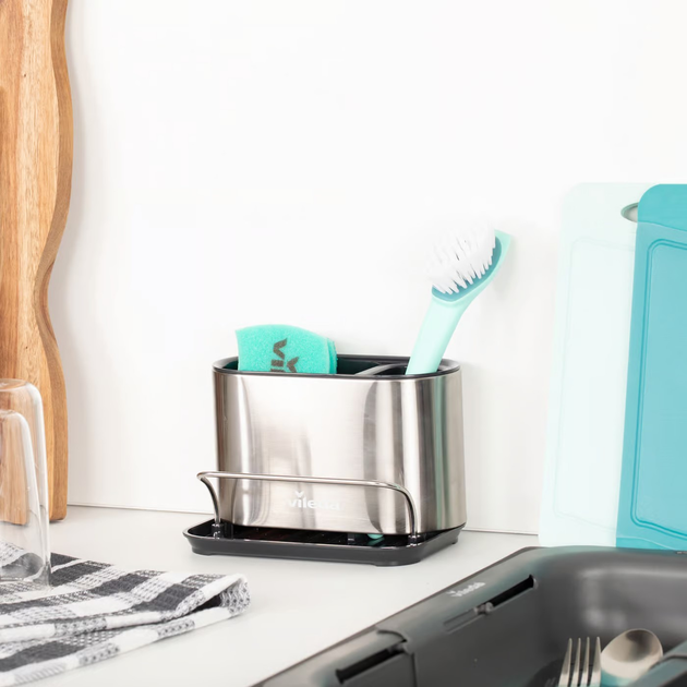 Organizer kuchenny Vileda Easy Kitchen na zlewozmywak ze stali (4043891370445) - obraz 3