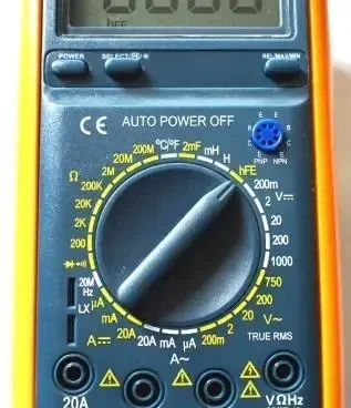 Цифровий мультиметр VC9808 - зображення 3