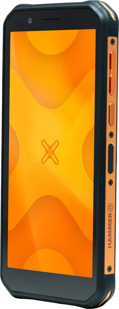 Мобільний телефон Hammer Energy X 4/64GB Black-Orange (TEL000844) - зображення 3