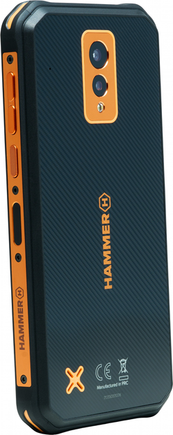 Мобільний телефон Hammer Energy X 4/64GB Black-Orange (TEL000844) - зображення 9