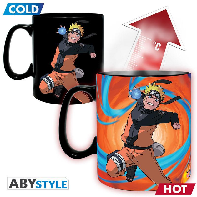 Kubek termoaktywny ABYstyle Naruto Shippuden Duel 460 ml (3665361144885) - obraz 3