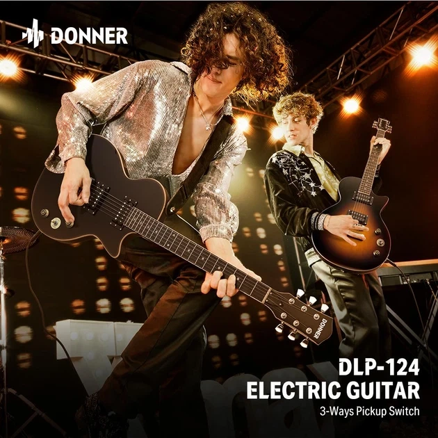 Электрогитара Donner DLP-124 BK (комплект) - изображение 5