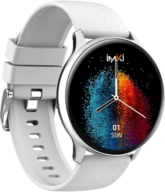 Smartwatch iMiki KW66 Pro Silver (6973626300325) - obraz 3