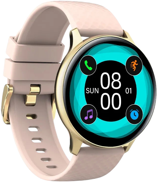 Smartwatch iMiki KW66 Pro Pink Gold (6973626300349) - obraz 3