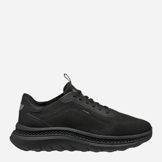 Buty sportowe męskie Geox U Spherica Actif X U55GQA0006K-C9999 44 Czarne (8058192166938) - obraz 1