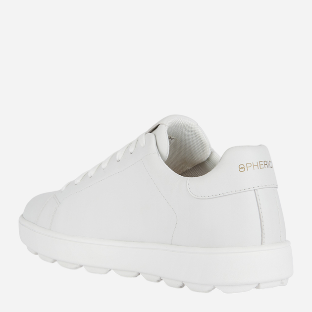 Buty sportowe męskie Geox geou45gpc00085c1000 41 Białe (8056206498501) - obraz 5