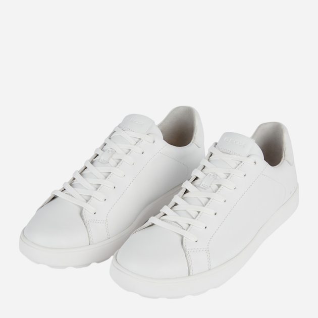 Buty sportowe męskie Geox geou45gpc00085c1000 44 Białe (8056206498532) - obraz 3