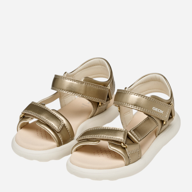 Sandały dziecięce dla dziewczynki Geox J Sandal Puffypop Gi J55MSC000BC-C2012 34 Złote (8058192244612) - obraz 7