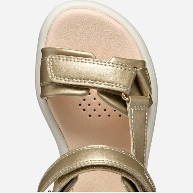 Sandały dziecięce dla dziewczynki Geox J Sandal Puffypop Gi J55MSC000BC-C2012 34 Złote (8058192244612) - obraz 10