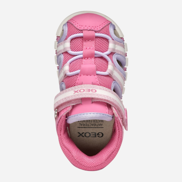 Дитячі сандалії для дівчинки Geox B Sandal Iupidoo Gir B5517D05014-C8F8R 22 Рожеві (8058192241239) - зображення 8