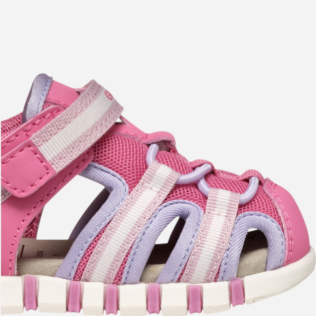 Sandały dziecięce dla dziewczynki Geox B Sandal Iupidoo Gir B5517D05014-C8F8R 21 Różowe (8058192241222) - obraz 10