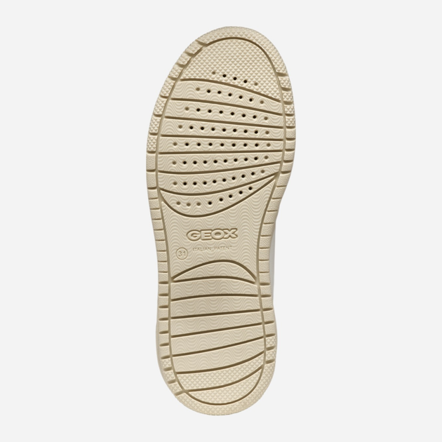 Підліткові кеди для хлопчика Geox J Washiba Boy J55LQD05422-C0899 38 Білі (8058192232510) - зображення 9