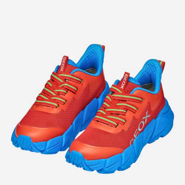Buty sportowe młodzieżowe chłopięce Geox J Flexyper Fast Boy J46N1A0149J-C0540 37 Czerwone (8058192233425) - obraz 5