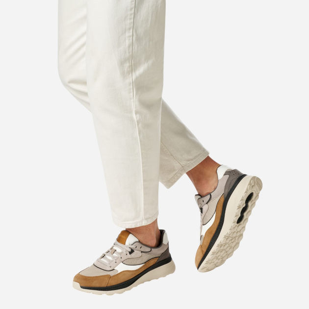 Buty sportowe męskie Geox U Spherica Actif X1 U55HUA01422-C5ZS6 41 Brązowe (8058192248276) - obraz 2