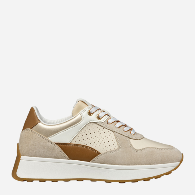 Sneakersy damskie Geox D Amabel D46MDA08522-C1SH6 38 Beżowe (8058192250026) - obraz 1