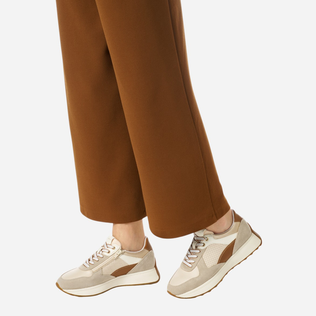 Sneakersy damskie Geox D Amabel D46MDA08522-C1SH6 37 Beżowe (8058192147197) - obraz 2