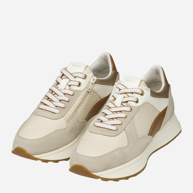 Sneakersy damskie Geox D Amabel D46MDA08522-C1SH6 36 Beżowe (8058192250019) - obraz 6