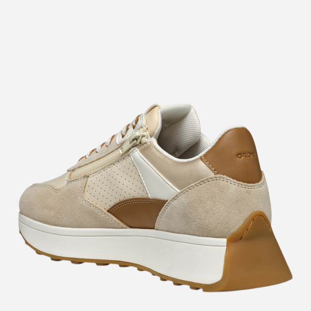 Sneakersy damskie Geox D Amabel D46MDA08522-C1SH6 39 Beżowe (8058192250033) - obraz 7