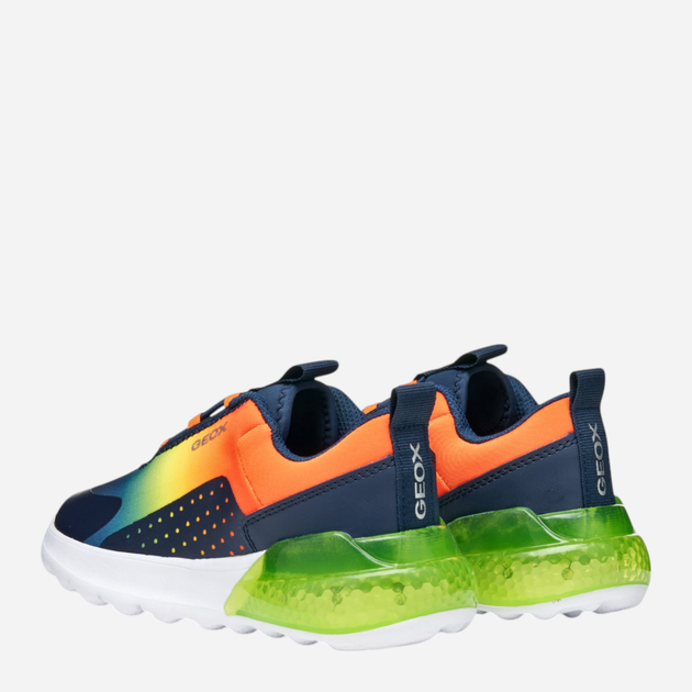 Buty sportowe chłopięce świecące Geox J Activart Illuminus J45LYA02A9J-C0749 28 Granatowe (8058192249501) - obraz 4