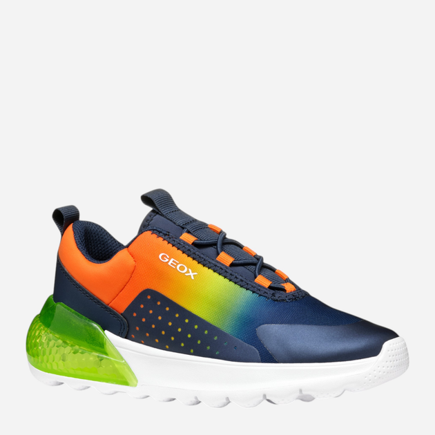 Buty sportowe chłopięce świecące Geox J Activart Illuminus J45LYA02A9J-C0749 34 Granatowe (8058192249556) - obraz 2