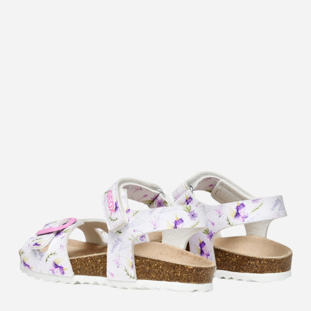 Дитячі сандалії для дівчинки Geox J Adriel Girl J028MC00004-C0761 31 Білі (8058192213922) - зображення 4