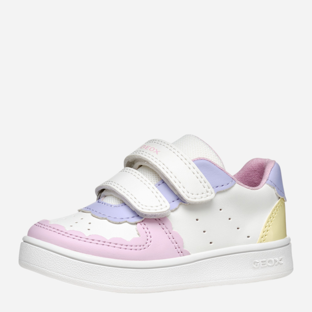 Дитячі кеди для дівчинки Geox B Eclyper Girl B555MA000BC-C1372 22 Різнокольорові (8058192192296) - зображення 3