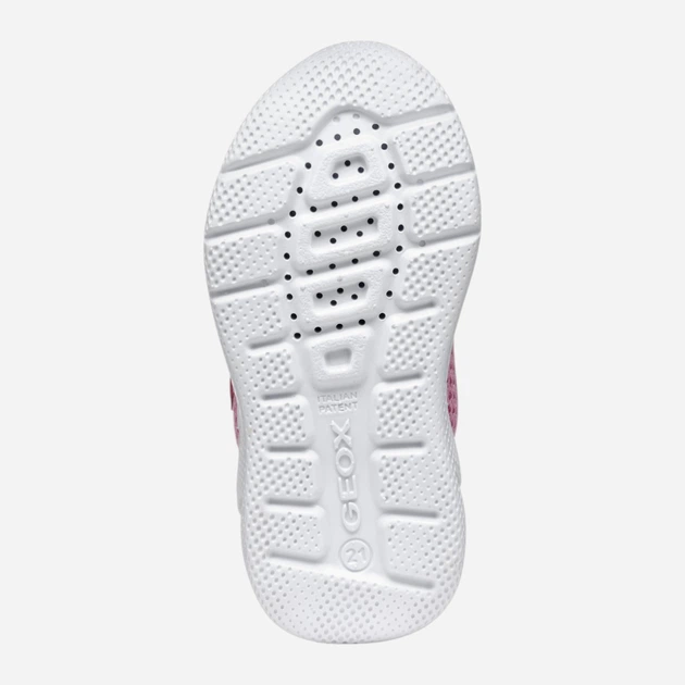 Sneakersy dzięcięce dla dziewczynki na rzepy Geox B Sprintye Girl B454TD01454-CE83B 24 Różowe (8058192160493) - obraz 9