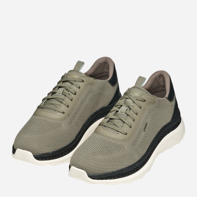 Buty sportowe męskie Geox U Spherica Actif X U55GQA0006K-C3016 42 Khaki (8058192146787) - obraz 8