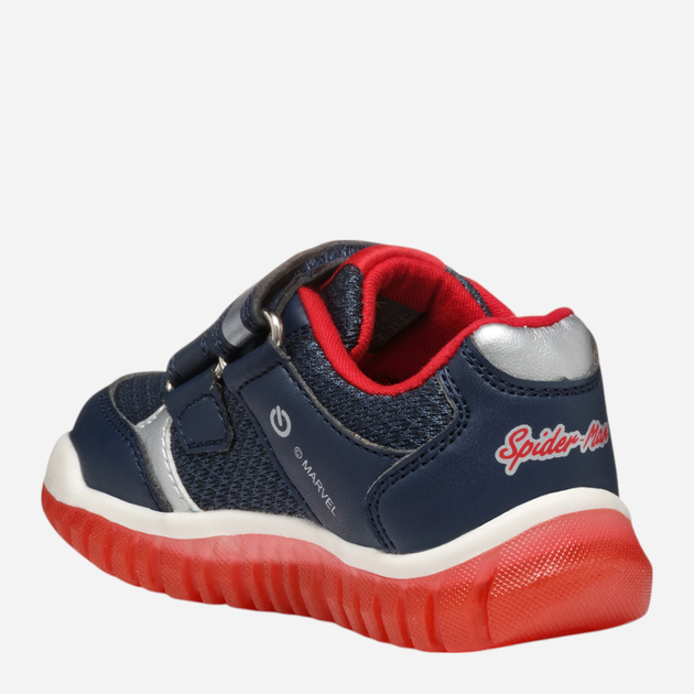 Sneakersy chłopięce na rzepy Geox B Lightyloo Boy B555ZB0BC14-C0735 26 Granatowe (8058192275418) - obraz 5