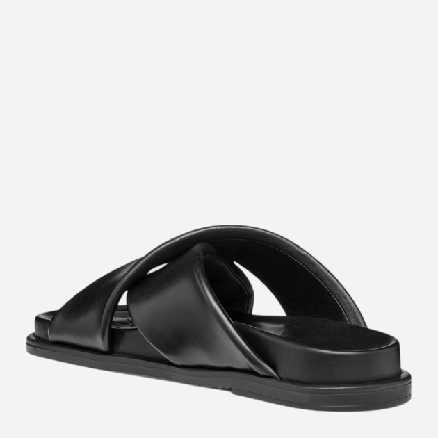 Klapki damskie skórzane Geox D Adelash D55YWB000TU-C9999 38 Czarne (8058192290145) - obraz 7