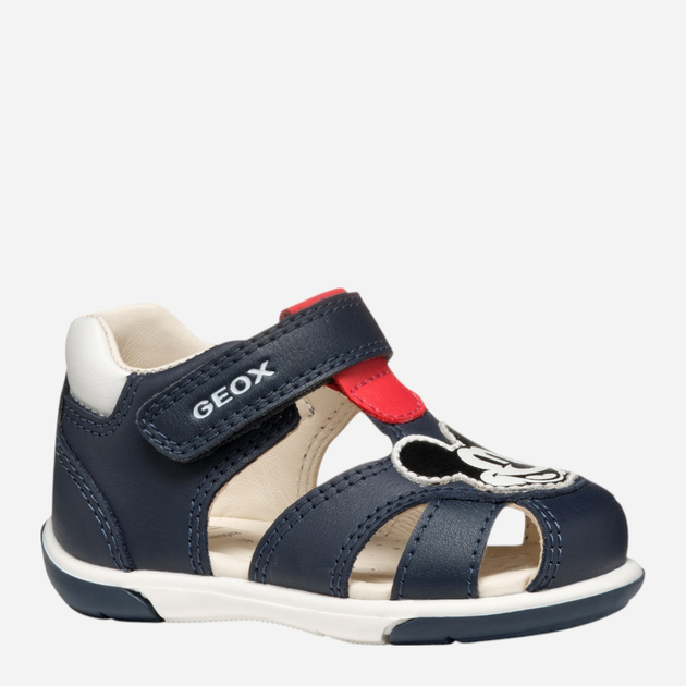 Дитячі шкіряні сандалії для хлопчика Geox B Sandal Zapito Boy B556ED08554-C0735 21 Темно-сині (8058192265112) - зображення 2