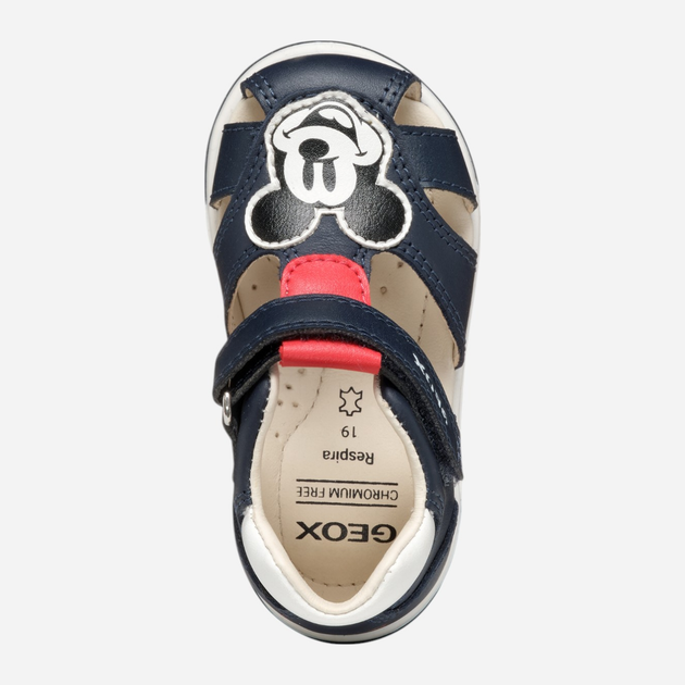 Sandały chłopięce skórzane Geox B Sandal Zapito Boy B556ED08554-C0735 26 Granatowe (8058192265167) - obraz 8