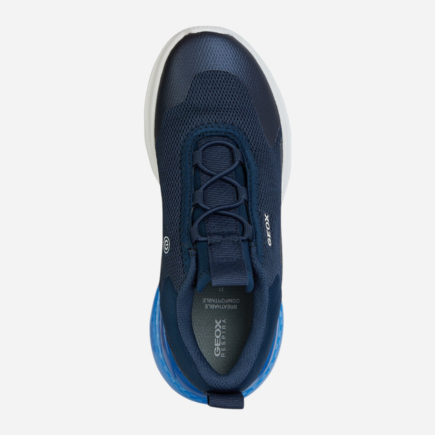 Buty sportowe chłopięce za kostkę Geox J Activart Illuminus J45LYA0149J-C4002 32 Granatowe (8056206584792) - obraz 6