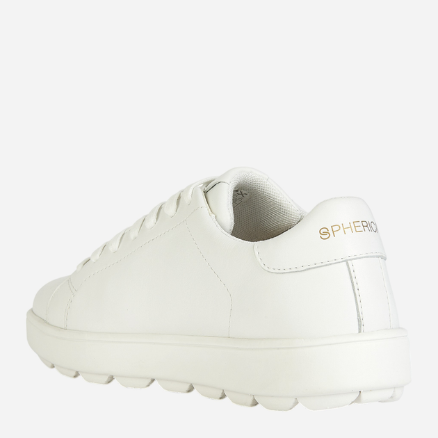 Sneakersy damskie Geox D Spherica Ecub-1 D45WEB00085-C1000 38 Białe (8056206498204) - obraz 4