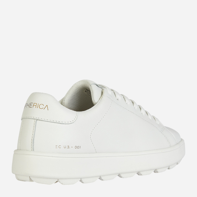 Жіночі кеди низькі Geox D Spherica Ecub-1 D45WEB00085-C1000 36 Білі (8056206498181) - зображення 5