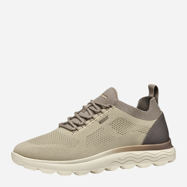 Buty sportowe męskie Geox U Spherica U55BYE0009T-C5124 46 Ciemnobeżowe (8058192165122) - obraz 4